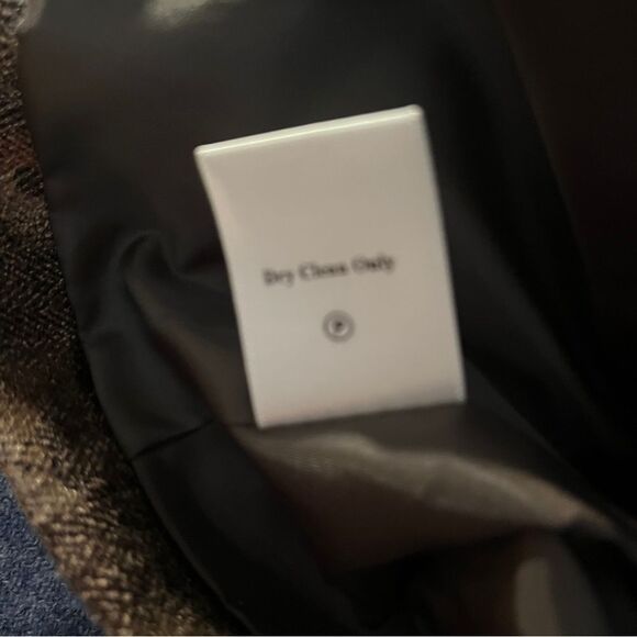 Coldwater Creek Metallic Brown Abstract Print Snap Front Jacket 12P - Picture 7 of 8